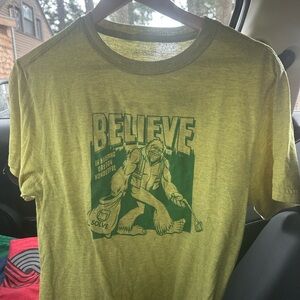 Believe Graphic Short Sleeve Tee - Green